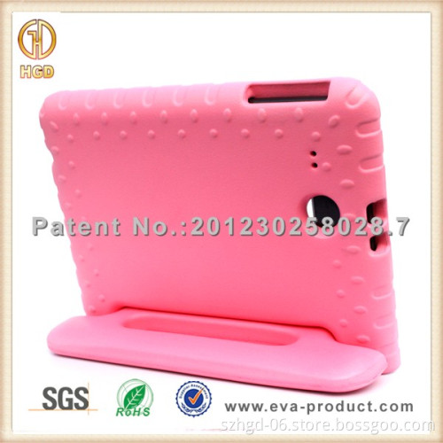 Child-safe eva foam rubber case for samsung tab e t561 protective case